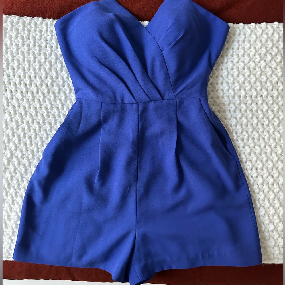 Size 0 BeBe Royal Blue Jumper